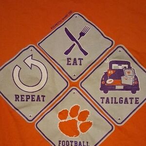 Orange Graphic T-Shirt